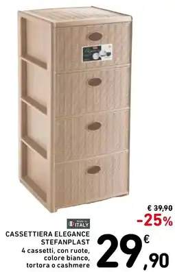 Spazio Conad Cassettiera elegance stefanplast offerta