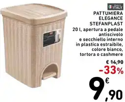 Spazio Conad Pattumiera elegance stefanplast offerta