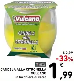 Spazio Conad Candela alla citronella VULCANO offerta