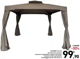Spazio Conad Gazebo 3 x3m offerta