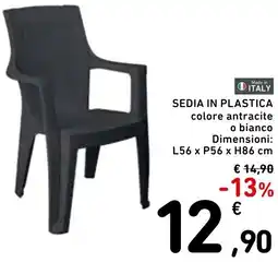 Spazio Conad Sedia in plastica offerta