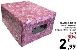 Spazio Conad Scatola in pvc offerta