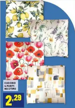 Risparmio Casa Cuscino 4 punti no stiro offerta