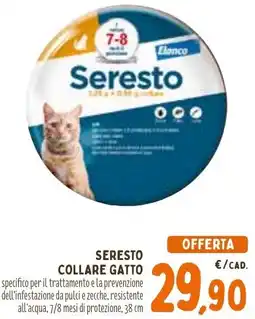 Spazio Conad Seresto collare gatto offerta