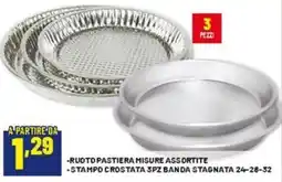 Risparmio Casa Ruoto pastiera, stampo crostata, banda stagnata offerta