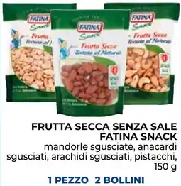 Spazio Conad Frutta secca senza sale FATINA SNACK offerta