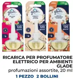 Spazio Conad Ricarica per profumatore elettrico per ambienti GLADE offerta