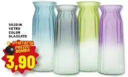 Risparmio Casa Vaso in vetro color glassato offerta