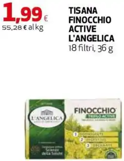 Coop Master Alleanza 3.0 Tisana finocchio active L'ANGELICA offerta