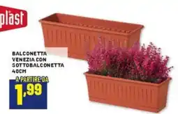 Risparmio Casa Stefanplast balconetta venezia con sottobalconetta offerta