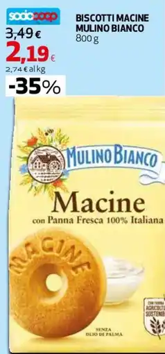 Coop Master Alleanza 3.0 Biscotti macine MULINO BIANCO offerta