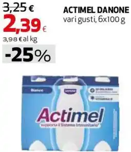 Coop Master Alleanza 3.0 Actimel DANONE offerta