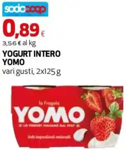 Coop Master Alleanza 3.0 Yogurt intero YOMO offerta
