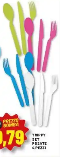 Risparmio Casa Gio' style trippy set posate offerta