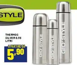 Risparmio Casa Gio'style thermos silver offerta