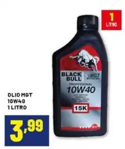 Risparmio Casa Black bull olio MGT 10W40 offerta
