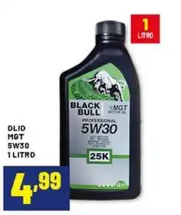 Risparmio Casa Black bull olio MGT 5W30 offerta
