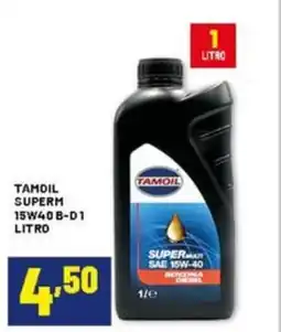 Risparmio Casa Tamoil superm 15W40 B-D offerta