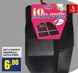 Risparmio Casa Set 4 tappeti universali auto offerta