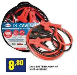 Risparmio Casa Cavo batteria 400AMP 8,52MM2 offerta