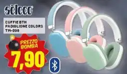 Risparmio Casa Seleco cuffie bth padiglione colors TM-098 offerta