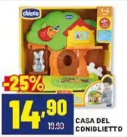 Risparmio Casa Chicco casa del coniglietto offerta