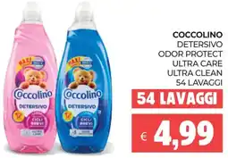 Eté Coccolino detersivo odor protect ultra care ultra clean offerta