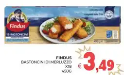 Eté Findus bastoncini di merluzzo x18 offerta