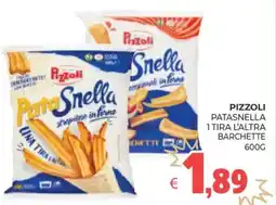 Eté Pizzoli patasnella 1 tira l'altra barchette offerta