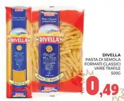 Eté Divella pasta di semola formati classici offerta