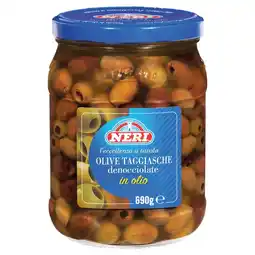 Coop OLIVE TAGGIASCHE IN OLIO EXTRA VERGINE NERI offerta