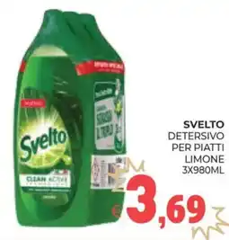 Eté Svelto detersivo per piatti limone offerta