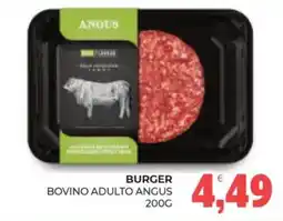 Eté Burger bovino adulto angus offerta