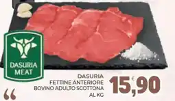 Eté Dasuria fettine anteriore bovino adulto scottona offerta