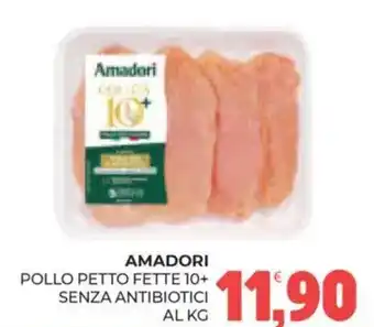 Eté Amadori pollo petto fette 10+ senza antibiotici offerta