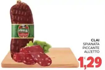 Eté Clai spianata piccante offerta