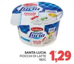 Eté Santa lucia fiocchi di latte offerta
