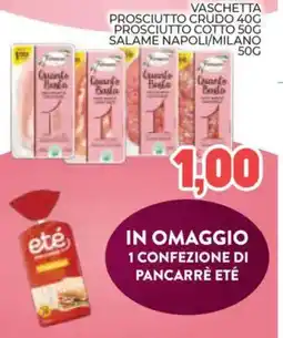 Eté Vaschetta prosciutto crudo, prosciutto cotto, salame napoli/milano offerta
