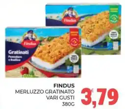 Eté Findus merluzzo gratinato offerta
