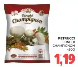 Eté Petrucci funghi champignon offerta