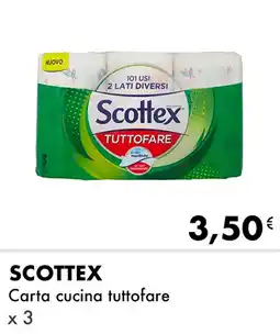 Iper Tosano SCOTTEX Carta cucina tuttofare x3 offerta