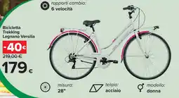 Carrefour Bicicletta Trekking Legnano Versilia offerta