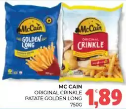 Eté Mc cain original crinkle patate golden long offerta
