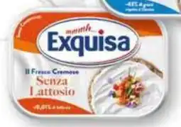 Coop Master Alleanza 3.0 Formaggio fresco cremoso senza lattosio EXQUISA offerta