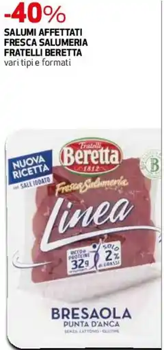 Coop Master Alleanza 3.0 Salumi affettati fresca salumeria fratelli BERETTA offerta