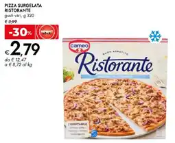 Bennet Cameo pizza surgelata ristorante offerta