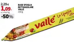 Coop Master Alleanza 3.0 Base sfoglia rettangolare VALLÉ offerta