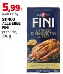 Coop Master Alleanza 3.0 Stinco alle erbe FINI offerta