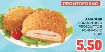 Eté Amadori cordon bleu prosciutto e formaggio offerta