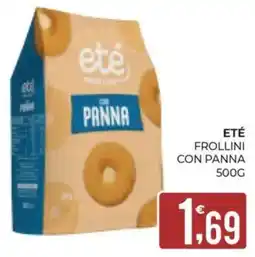 Eté Eté frollini con panna offerta